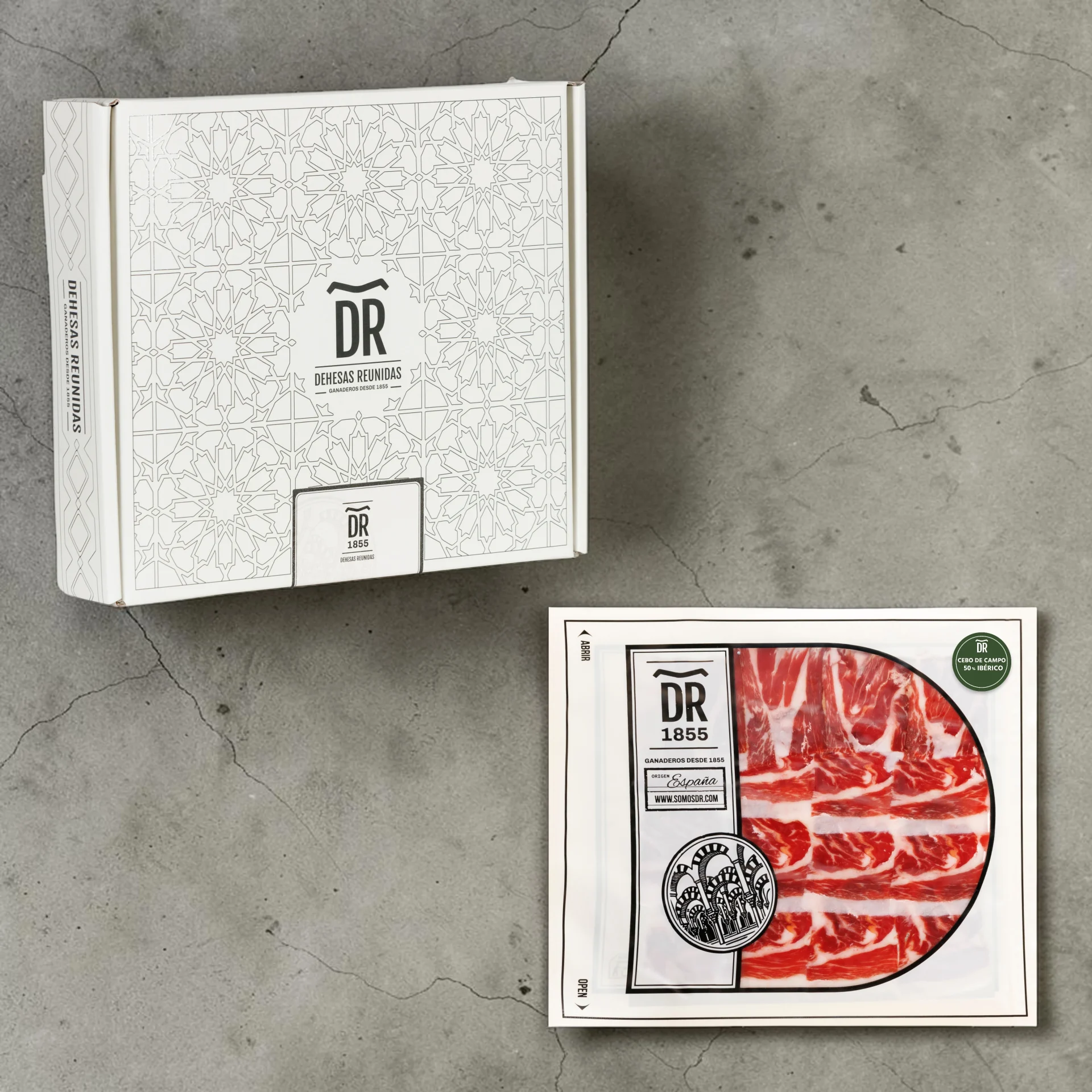 Jamón de Cebo de Campo 50 % ibérico - Loncheado - DR1855 - Imagen 3